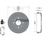 Textar | Bremstrommel | 94032100