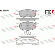 FTE | Bremsbelagsatz, Scheibenbremse | 9010848