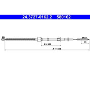 ATE | Seilzug, Feststellbremse | 24.3727-0162.2