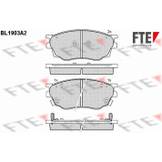 FTE | Bremsbelagsatz, Scheibenbremse | 9010492