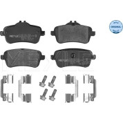 Meyle | Bremsbelagsatz, Scheibenbremse | 025 252 1518