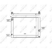 NRF | Kühler, Motorkühlung | 53724