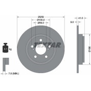 Textar | Bremsscheibe | 92199800