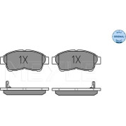 Meyle | Bremsbelagsatz, Scheibenbremse | 025 216 0117/W