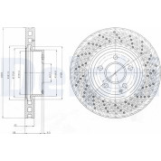 Delphi | Bremsscheibe | BG9076C