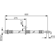 BOSCH | Bremsschlauch | 1 987 476 229