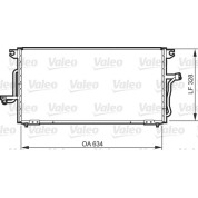 Valeo | Kondensator, Klimaanlage | 818081