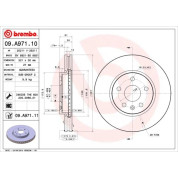 Brembo | Bremsscheibe | 09.A971.11