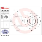 Brembo | Bremsscheibe | 08.9794.60