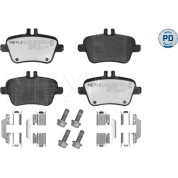 Meyle | Bremsbelagsatz, Scheibenbremse | 025 248 4818/PD