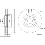 Metzger | Bremsscheibe | 6110189