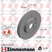 Zimmermann | Bremsscheibe | 470.2427.20