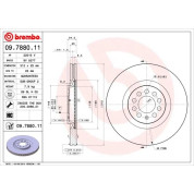 Brembo | Bremsscheibe | 09.7880.11