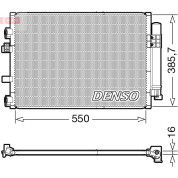 Denso | Kondensator, Klimaanlage | DCN10044