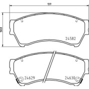 Brembo | Bremsbelagsatz, Scheibenbremse | P 49 060