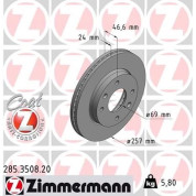 Zimmermann | Bremsscheibe | 285.3508.20