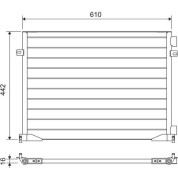 Valeo | Kondensator, Klimaanlage | 817644