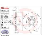 Brembo | Bremsscheibe | 09.9911.11