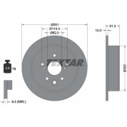 Textar | Bremsscheibe | 92179803