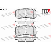 FTE | Bremsbelagsatz, Scheibenbremse | 9010871