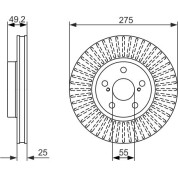 BOSCH | Bremsscheibe | 0 986 479 619