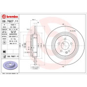 Brembo | Bremsscheibe | 08.7607.11