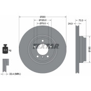 Textar | Bremsscheibe | 92137805