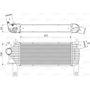 Valeo | Ladeluftkühler | 818608