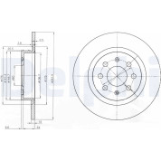 Delphi | Bremsscheibe | BG3945