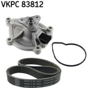 SKF | Wasserpumpe + Keilrippenriemensatz | VKMC 33843