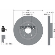 Textar | Bremsscheibe | 92186503