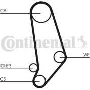 ContiTech | Zahnriemensatz | CT660K1