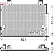 Denso | Kondensator, Klimaanlage | DCN50057