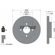 Textar | Bremsscheibe | 92278703