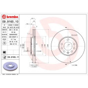 Brembo | Bremsscheibe | 09.9165.11