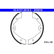 ATE | Bremsbackensatz, Feststellbremse | 03.0137-3019.2