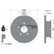 Textar | Bremsscheibe | 92055900