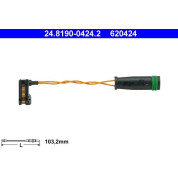 ATE | Warnkontakt, Bremsbelagverschleiß | 24.8190-0424.2