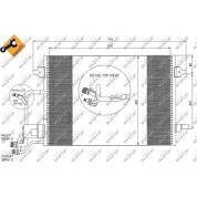 NRF | Kondensator, Klimaanlage | ohne Entfeuchter | 35291