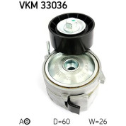 SKF | Spannrolle, Keilrippenriemen | VKM 33036