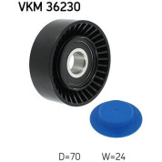 SKF | Umlenk-/Führungsrolle, Keilrippenriemen | VKM 36230