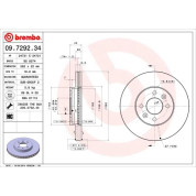 Brembo | Bremsscheibe | 09.7292.34