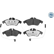 Meyle | Bremsbelagsatz, Scheibenbremse | 025 239 9020/PD