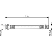 BOSCH | Bremsschlauch | 1 987 476 913