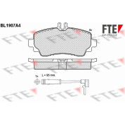 FTE | Bremsbelagsatz, Scheibenbremse | 9010496