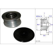 INA | Generatorfreilauf | 535 0084 10