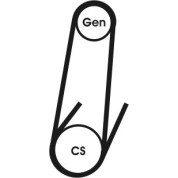 ContiTech | Keilrippenriemen | 4PK611 ELAST