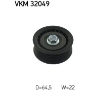 SKF | Umlenk-/Führungsrolle, Keilrippenriemen | VKM 32049