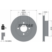 Textar | Bremsscheibe | 92146803