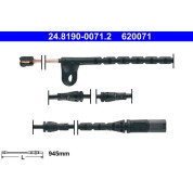 ATE | Warnkontakt, Bremsbelagverschleiß | 24.8190-0071.2